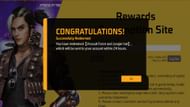The dialog box will mention Assault Force Bundle and Jungle Hat (Image via Garena)